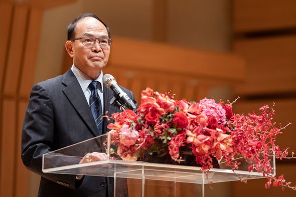 圖片標題:02外交部政務次長曾厚仁致詞