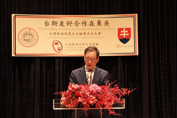 圖片標題:05校友總會劉吉人理事長致詞