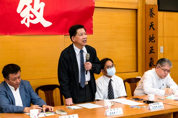 圖片標題:04 詹教務長呼籲大家多修不同領域的課