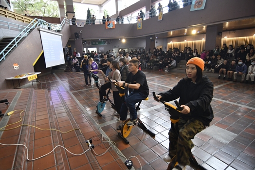 圖片標題:活動2020OPENＤＡＹ_同學參加騎心合力