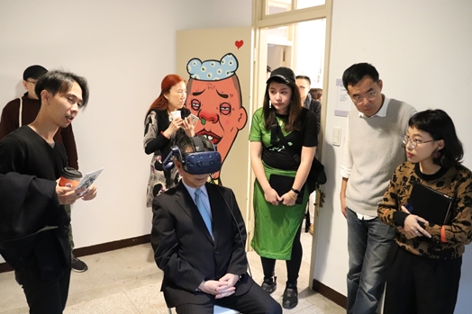 圖片標題:體驗作品《時間環-掣流於溪》