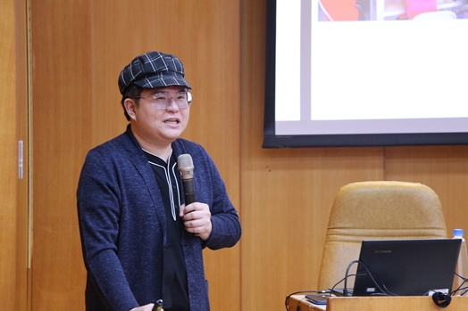 圖片標題:3.冒牌生演講