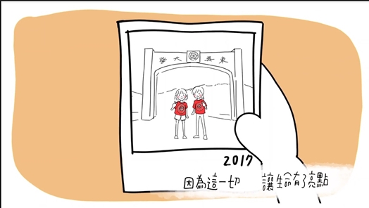圖片標題:圖四、畢業歌MV改用動畫 捨棄真人拍攝