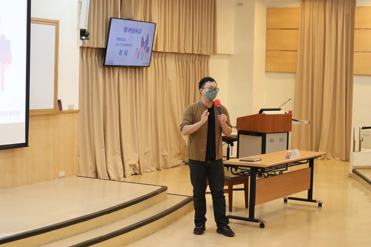 圖片標題:03 魏揚提及氣候變遷對台灣的影響