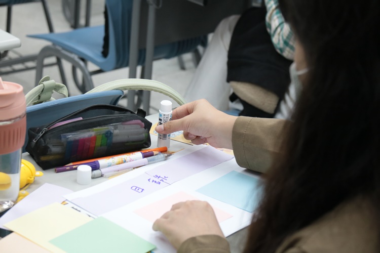 圖片標題:工作坊練習演練