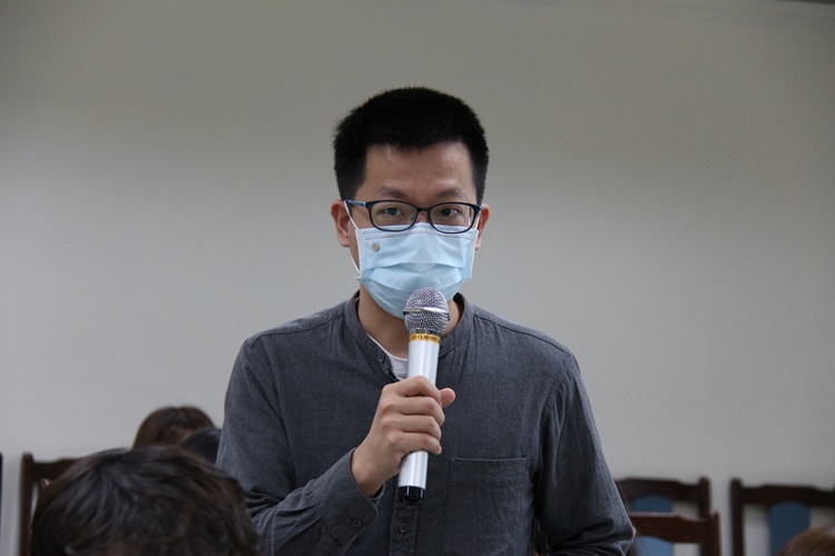 圖片標題:02 蘇益賢心理師帶領同學認識焦慮