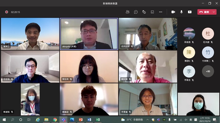 圖片標題:09 師長同學感謝矢板明夫先生的演講