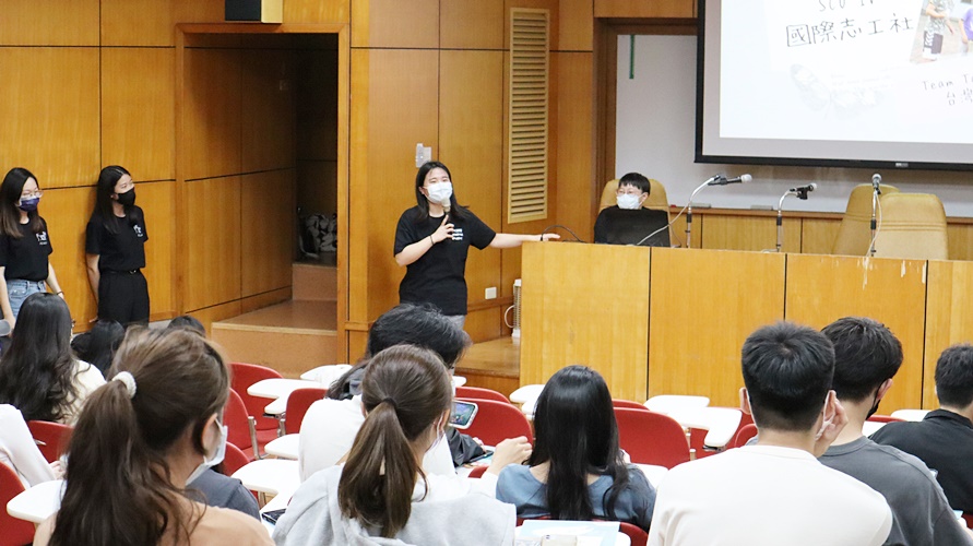圖片標題:03台灣隊隊員分享自身出隊經驗