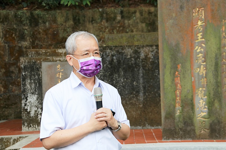 圖片標題:圖六 謝政諭教授簡介王寵惠故董事長的生平事蹟與東吳的淵源