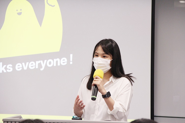 圖片標題:圖1_「SPY× LIBRARY情報參謀長－新媒體時代的內容企劃力」講座簡訊設計張丹霞總監