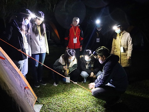 圖片標題:東吳第2哩練習在一起「永續。原生，體驗學習」