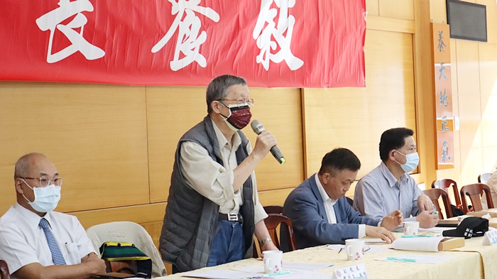 圖片標題:03趙維良副校長針對學生疑問做出明確答覆