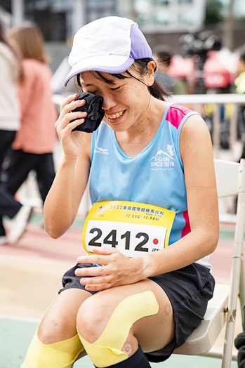 圖片標題:05倒計時終止後忍不住落淚的仲田光穗