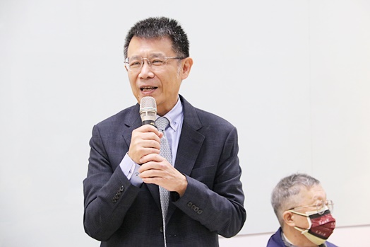 圖片標題:01  潘維大校長鼓勵同學提出建議