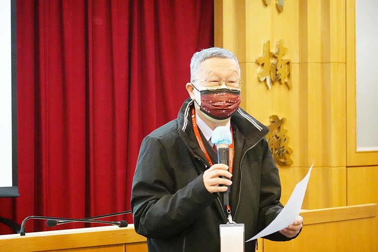 圖片標題:圖二：「研討會開幕式」趙維良副校長致詞