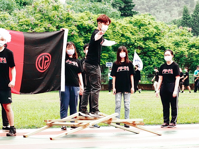 圖片標題:圖十七：繞場活動表演