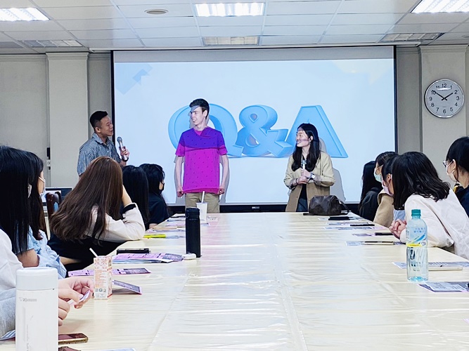 圖片標題:圖四：問答時間