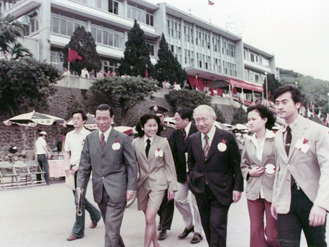 圖片標題:圖二1976年5月東吳大學園遊會圖說