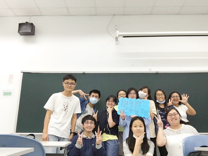 圖片標題:07 柴垣胤希同學參加教資中心辦的學生自主學習活動