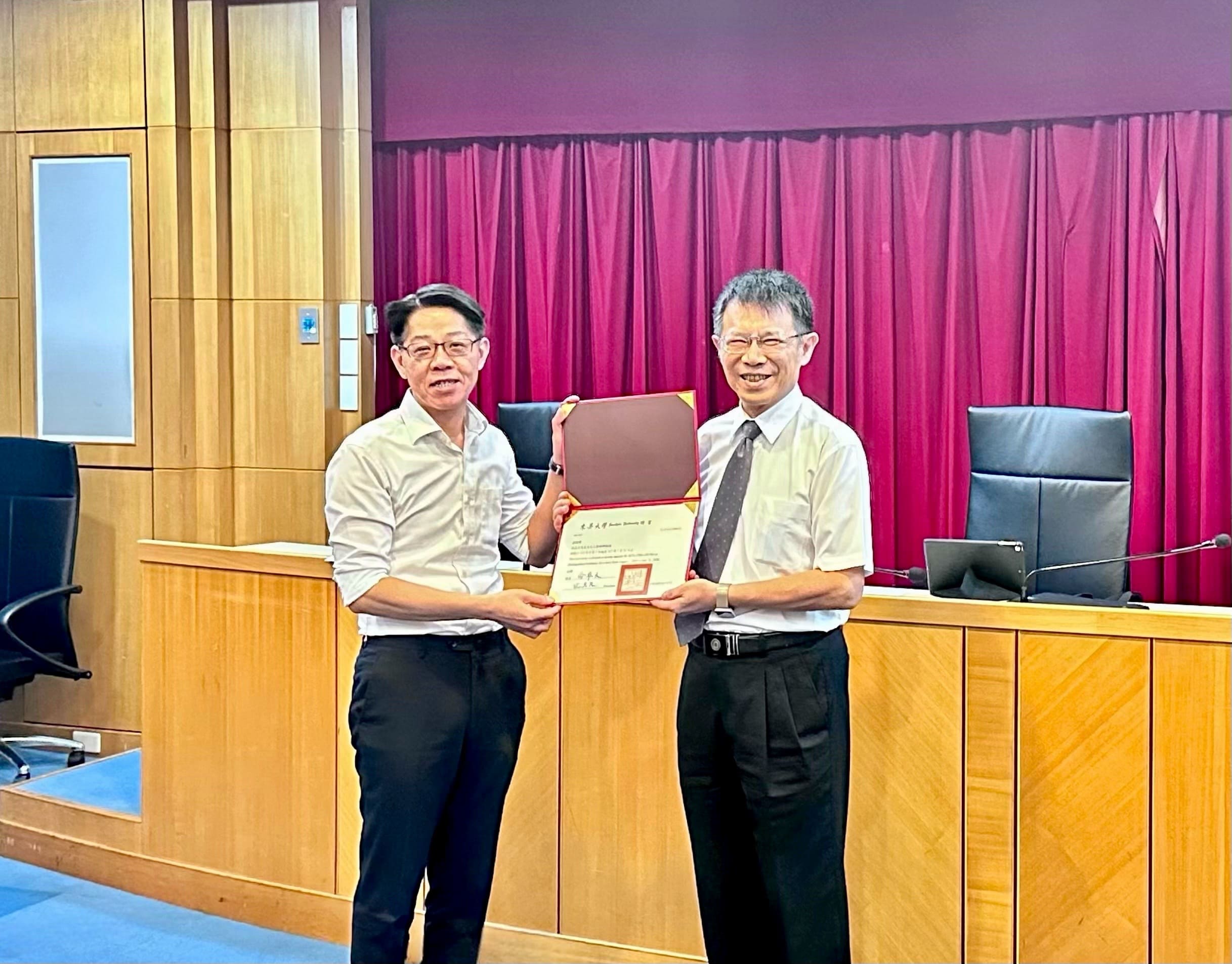 圖片標題:5.112特聘教授-經濟系孫嘉宏老師