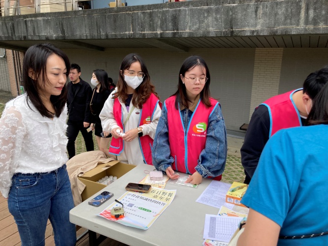 圖片標題:飲食健康攤位一隅