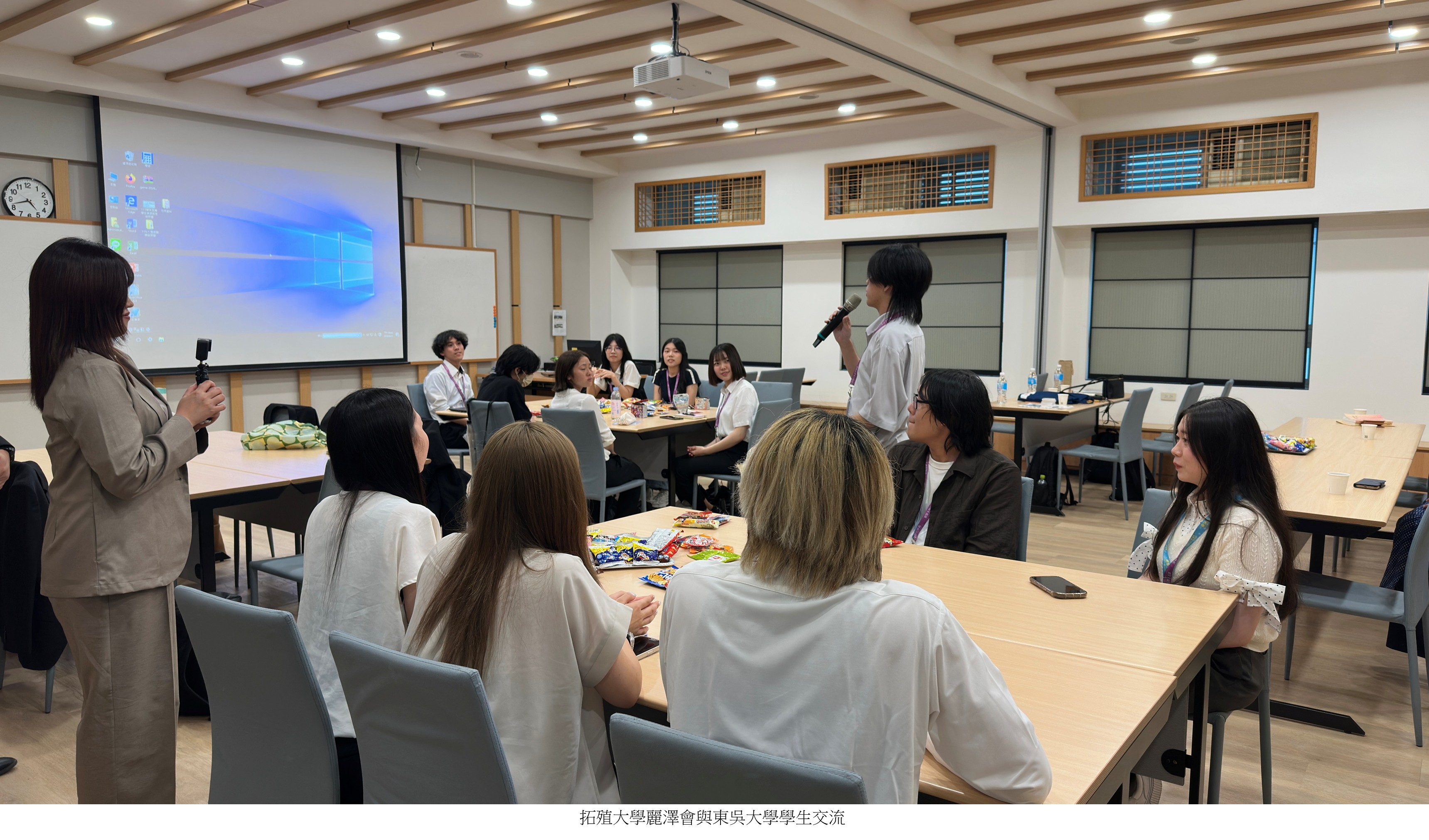 拓殖大學麗澤會來訪9