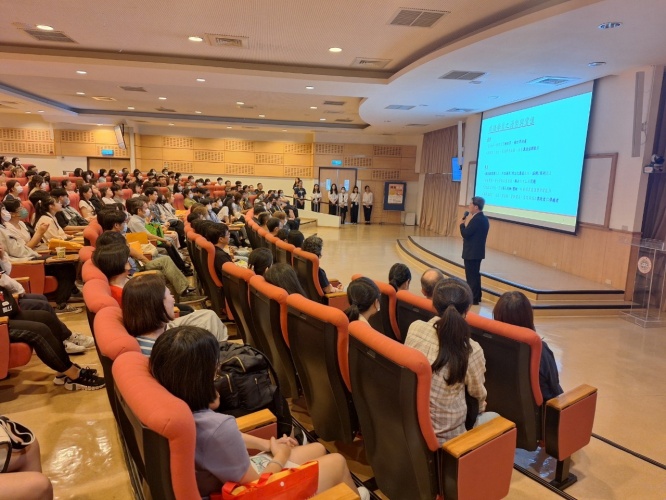 圖片標題:臺北場普仁堂出席情形