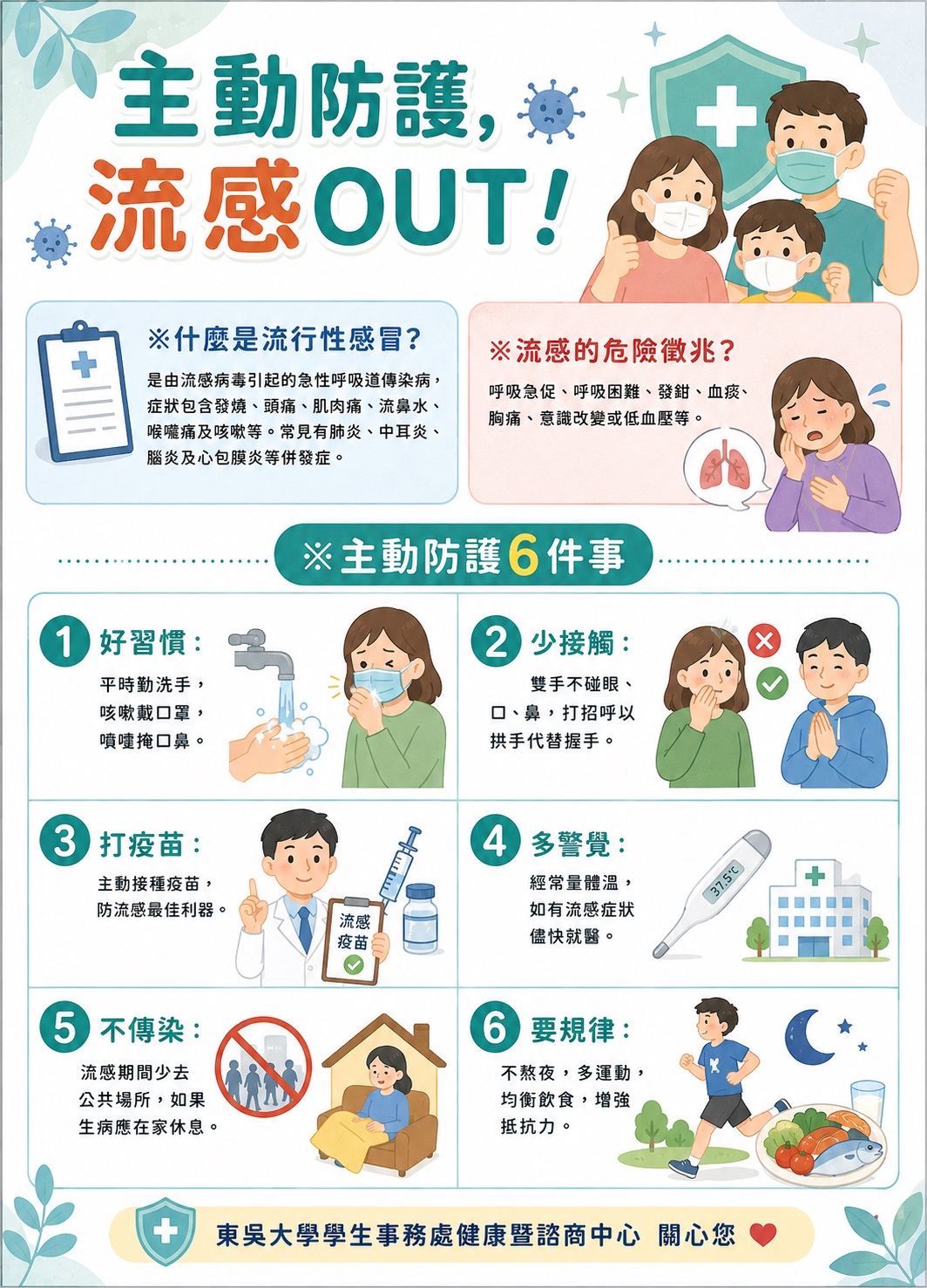 主動防護流感OUT