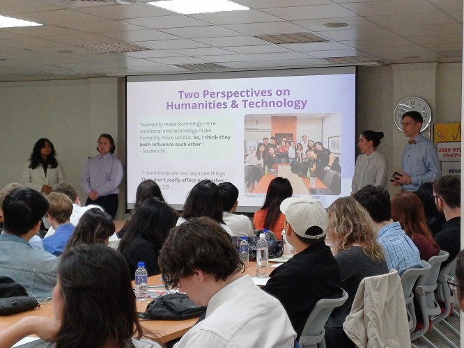 圖片標題:2024_WPI台灣IQP期末發表會。