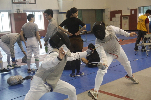 圖片標題:04 緊張刺激的擊劍比賽