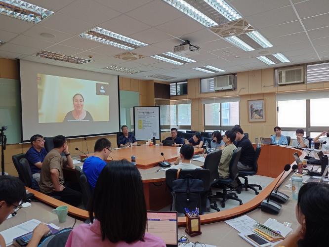 圖片標題:batch_圖四 WPI指導教授 Rudolph 分享