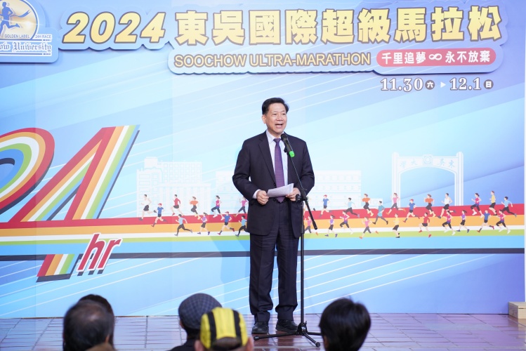 圖片標題:2.詹乾隆校長也出席祝福選手能夠再創佳績。