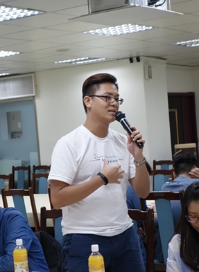 圖片標題:03馬來西亞外籍生謝家軒同學發表感言