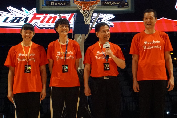 圖片標題:決賽當天東吳大學將號召千人加油團為選手打氣。