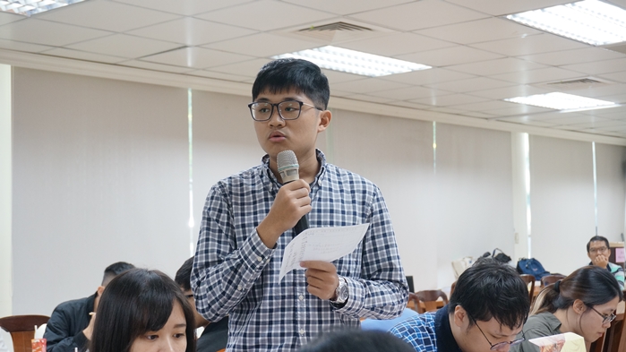 圖片標題:08班代反映同學們關心的問題