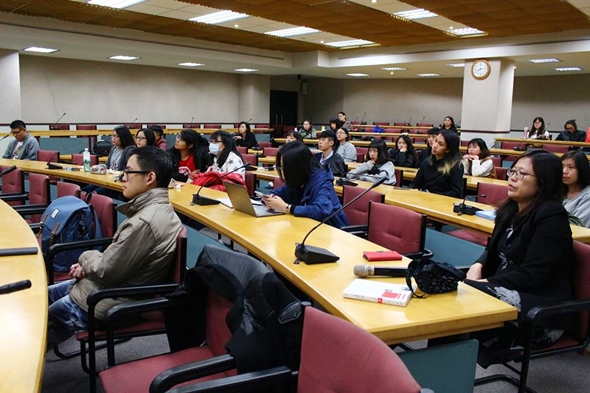 圖片標題:講座現場