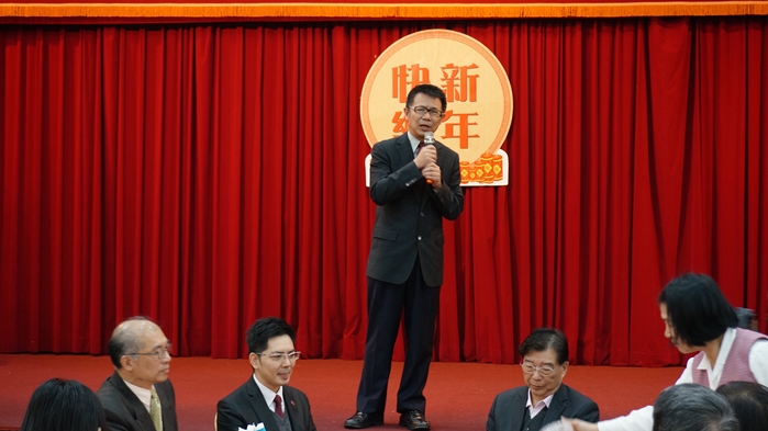 圖片標題:02 校長潘維大致開幕詞