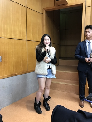 圖片標題:05 法律系陳雨攸同學分享心得