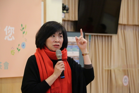 圖片標題:06王淑芳社會資源長致詞