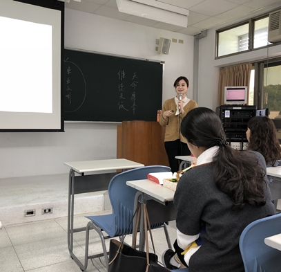 圖片標題:林同學大方分享赴陸經驗