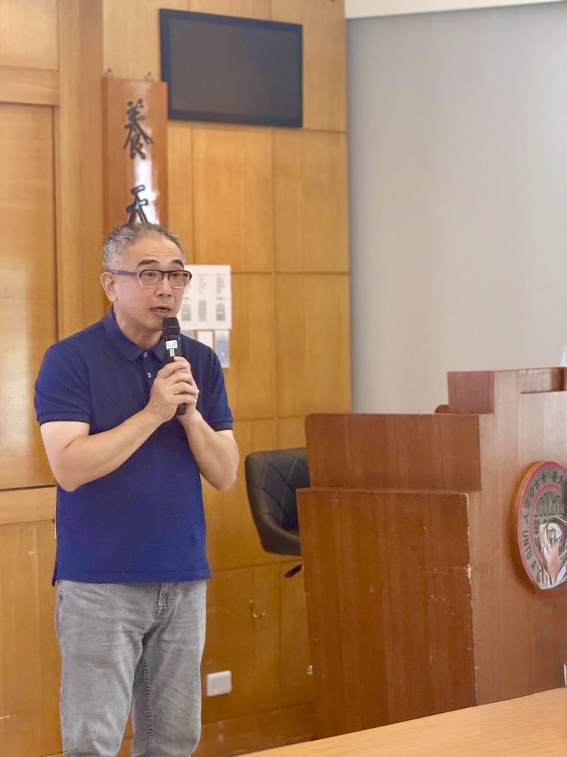 圖片標題:王志傑理學院院長致詞