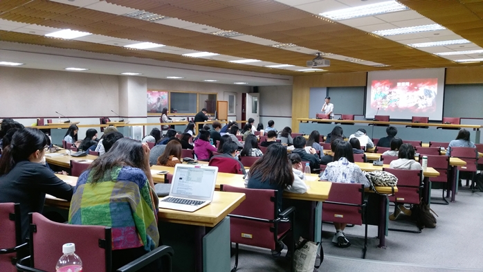 圖片標題:參與講座同學