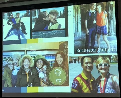 圖片標題:05 鄞學長在工作中遊歷各國