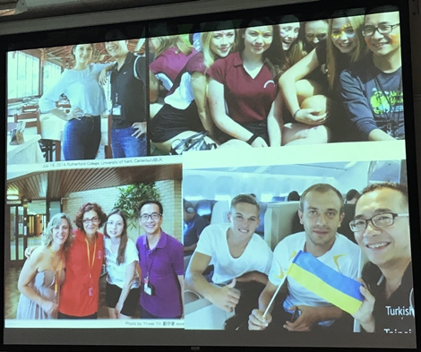 圖片標題:06 鄞學長在工作中遊歷各國