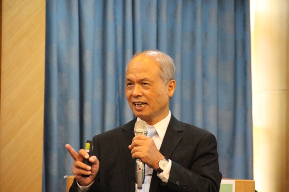 圖片標題:張盛和講座教授