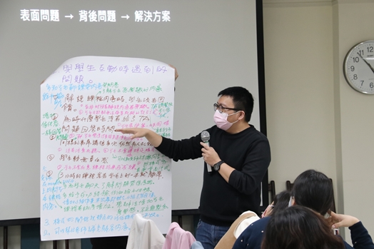 圖片標題:05同學上台分享討論成果.JPG